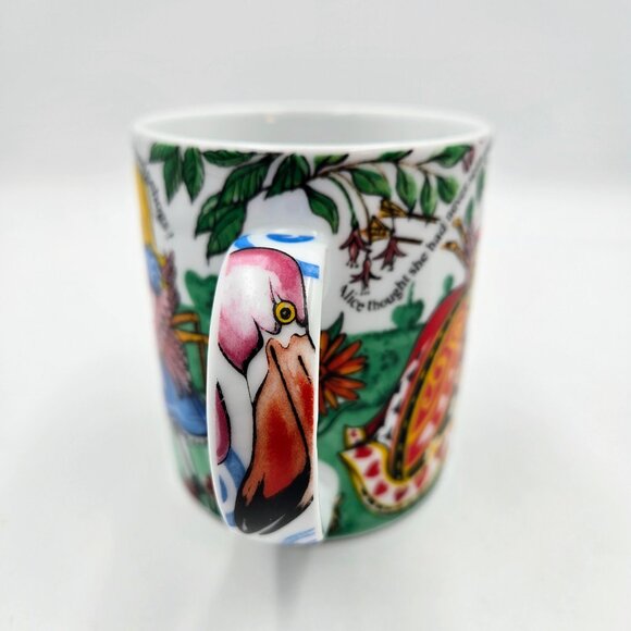 Alice In Wonderland Café By Paul Cardew Porcelain Coffee Tea Mug Cup England - Picture 13 of 16